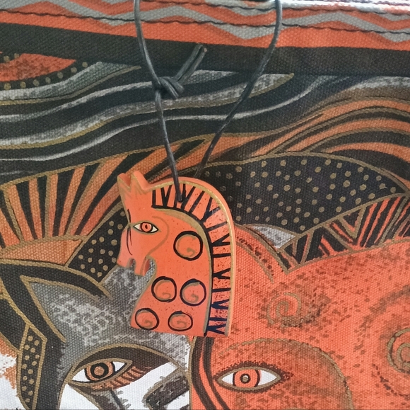 Laurel Burch Horse🐴 Tote Bag - Picture 3 of 8